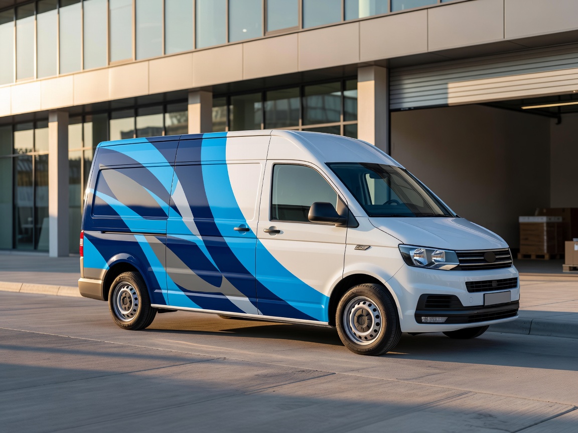 Commercial van branding